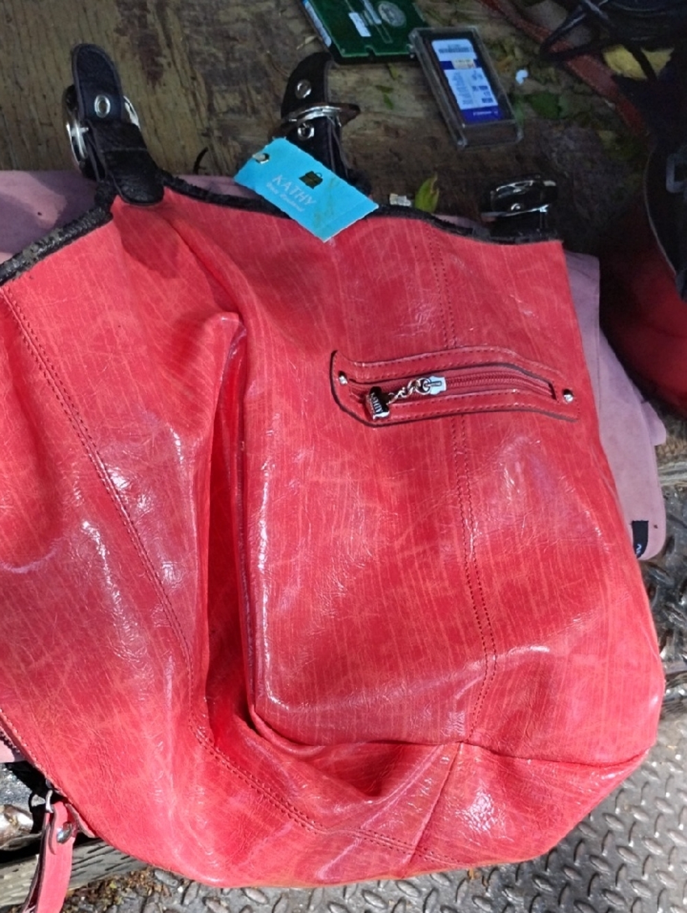 Red Women's Tote Bag - Stylish Shoulder Bag